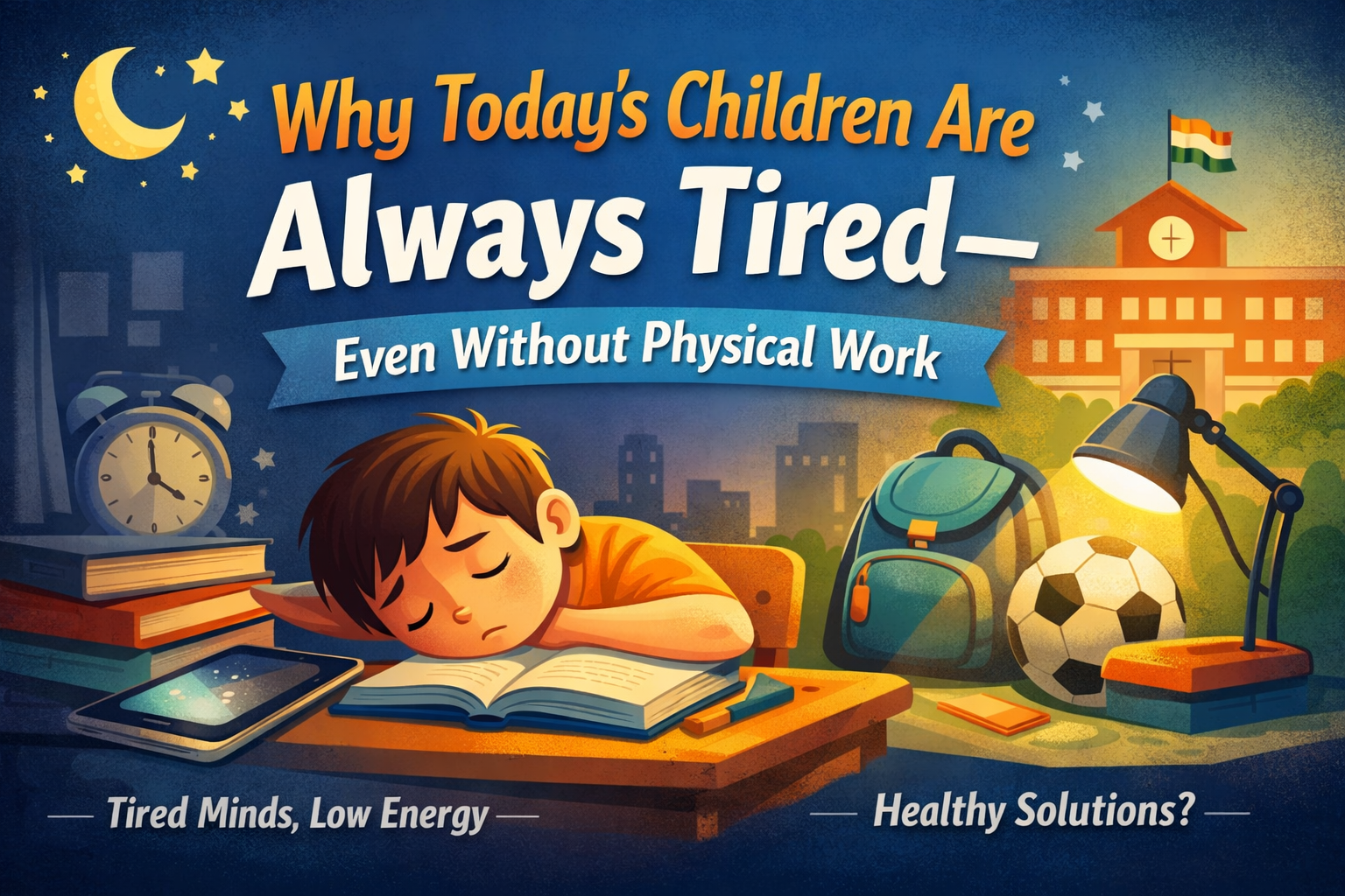 Why Today’s Children Are Always Tired—Even Without Physical Work